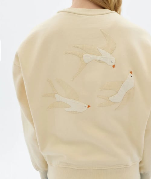 Image of 1-Sudadera bordada Jodie bird