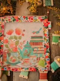 Image 4 of ⭐ Pochettes à paillettes "L'heure du Thé"