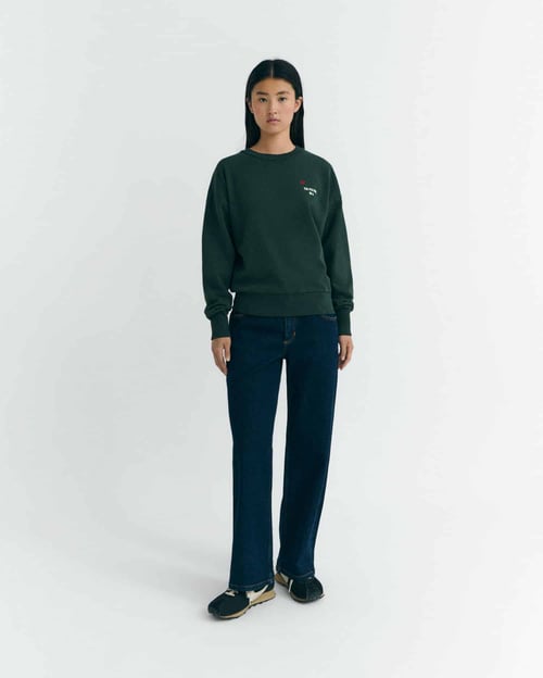 Image of 1-Sudadera Flower Bottle Green Jodie Sweatshirt