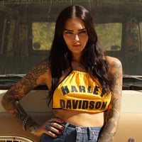 Image 1 of Hell on Wheels Halter Tops