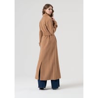 Image 5 of ABRIGO LARGO CAMEL