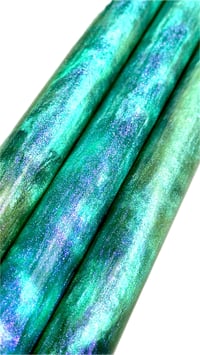 Image 1 of Pixie Wings Maker's Blanks. Pressure cast with Alumilite, quality pigments, dyes & rare color-shifts