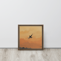 Image 3 of Fly High Framed Canvas