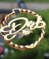 Image 5 of Character Nameplate  earring 