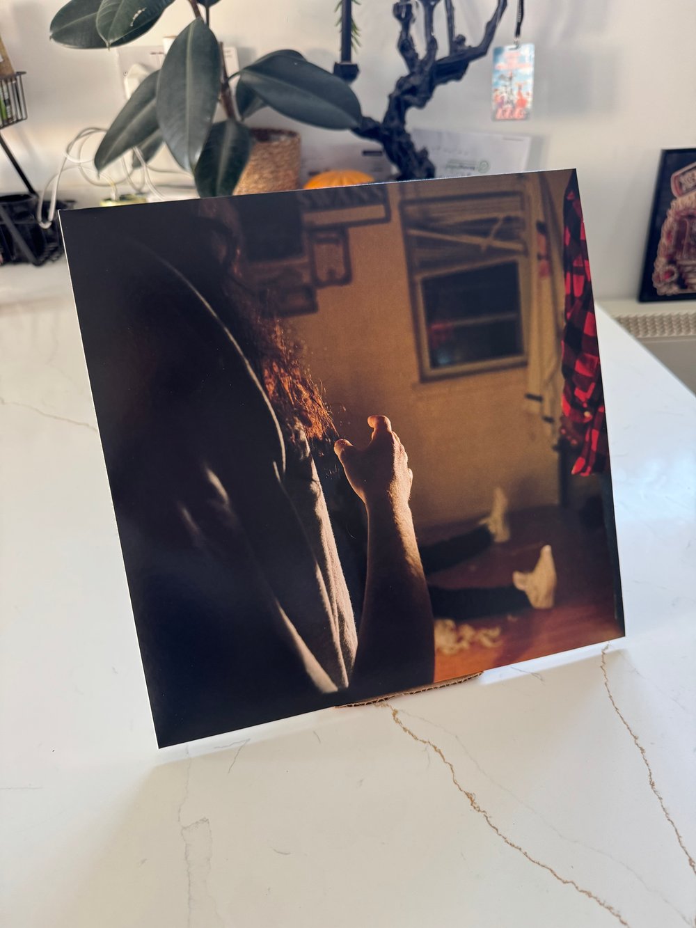 IWTGH: BLACK VINYL WITH GLOWING CRESCENT MOON