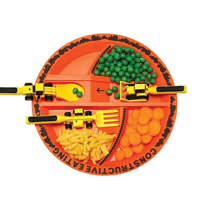 Image 5 of Constructive Eating Plate Construction Zone RRP30