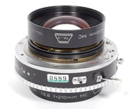 Image 5 of Rodenstock Macro Sironar MC 210mm F5.6 Lens in Compur #3 Shutter for 8X10 #0889