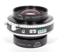 Image 10 of Rodenstock Macro Sironar MC 210mm F5.6 Lens in Compur #3 Shutter for 8X10 #0889