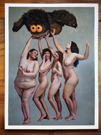 Image 1 of "Four Women vs. Monster" Limited-Edition Print