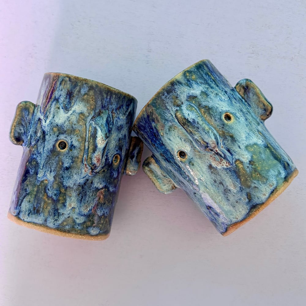 Image of Blue Head mug