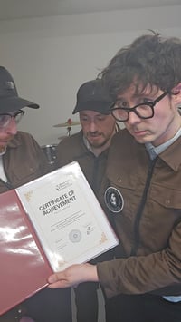 Image 4 of SHOW YOUR WORKING EDITION of National Record Of Achievement - 12" Vinyl + Signed NRA