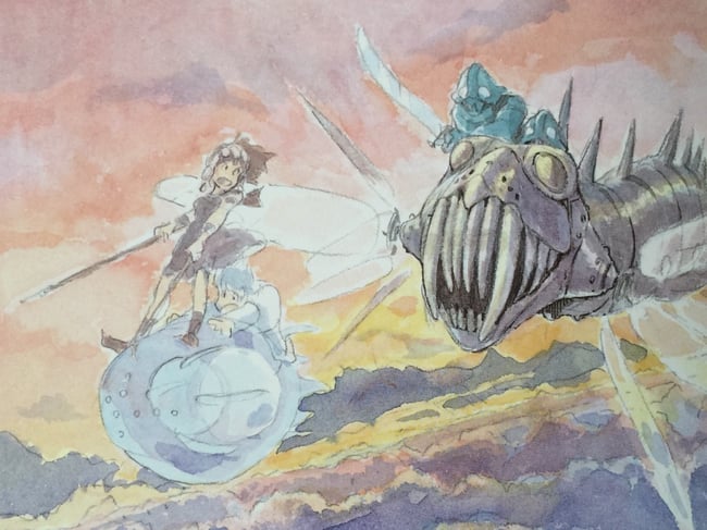 The History of Nausicaa Hayao Miyazaki Image Board Complete Works 4