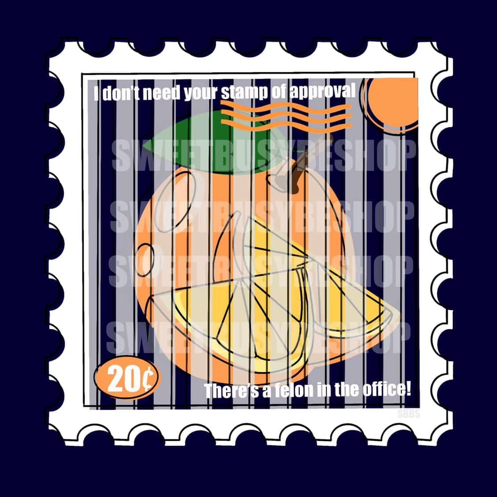 Image of Stamp of Disapproval Sticker (Clear)