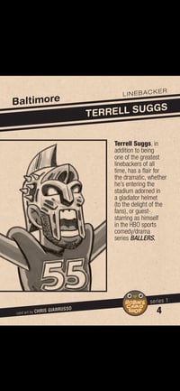 Image 2 of Series 1 Card #4 Terrell Suggs 