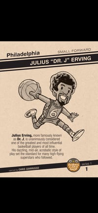 Image 2 of Series 1 Card #1 Julius “Dr. J” Erving