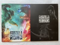 Book: Godzilla x Kong 2021 LIMITED Special sleeve & Movie Program