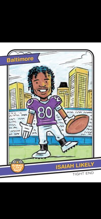 Image 1 of Series 1 Card #5 Isaiah Likely
