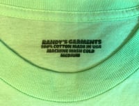 Image 3 of Randy’s Garments hi vis pocket tee, made in USA, size M