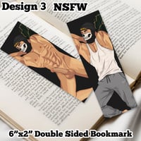 Image 4 of NSFW 6"x2" Doubled Sided Bookmarks