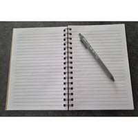 Image 2 of Hand-drawn Spiral Bound Notebook and Pen