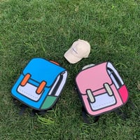 Image 2 of Multi-colored Kids School Fashion BackPack