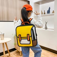 Image 1 of Multi-colored Kids School Fashion BackPack