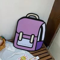 Image 7 of Multi-colored Kids School Fashion BackPack