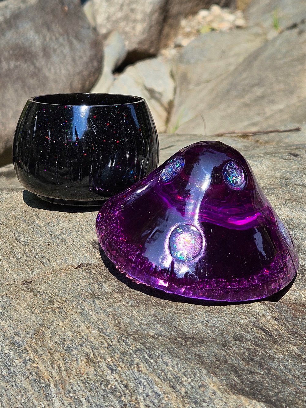 Image of Goth Mushy Lantern: Purple