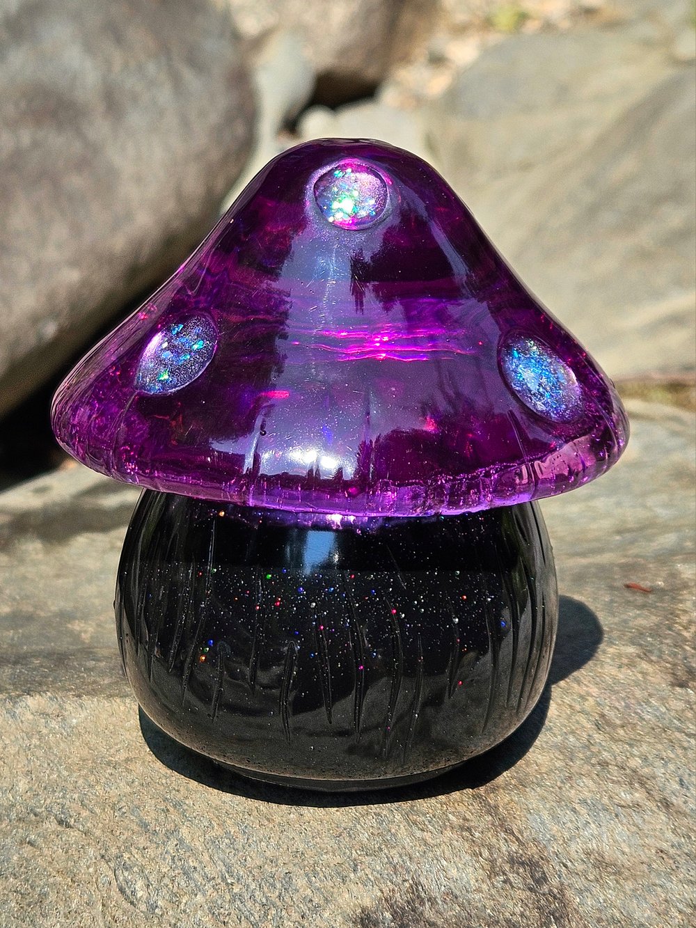 Image of Goth Mushy Lantern: Purple