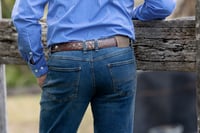 Image 1 of RMPC016 Pilbara Men's Distress Denim Stretch Jeans