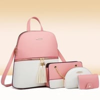 Image 6 of Women's 3 Piece Backpack Daily Fashion Handbag