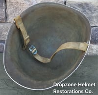Image 10 of WWII United States Coast Guard (USCG) Helmet. M-1 Fixed bale Type Helmet. 