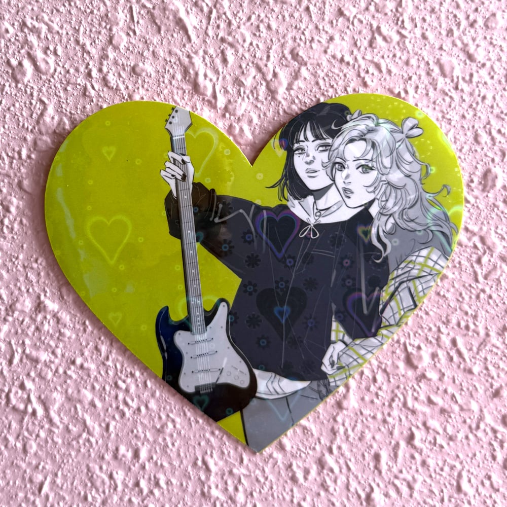 Image of Green Yuri Sticker