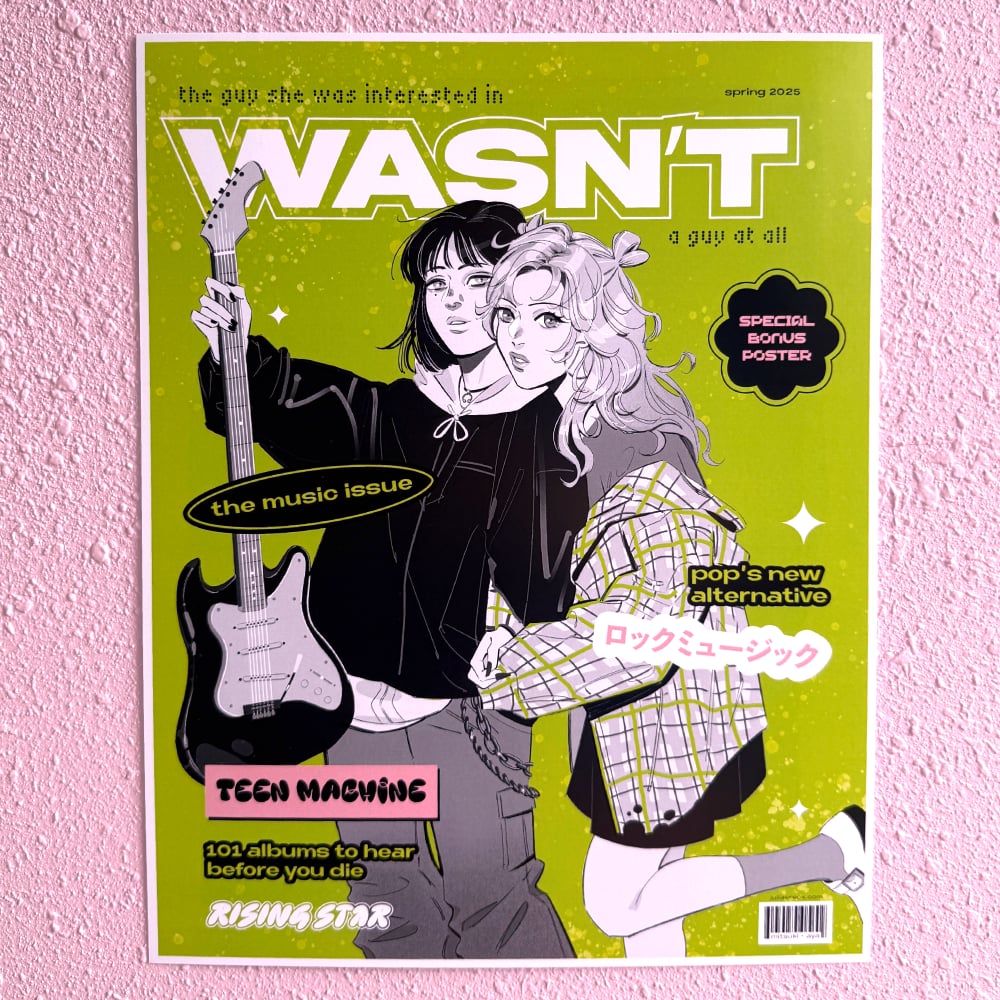 Image of Green Yuri Print