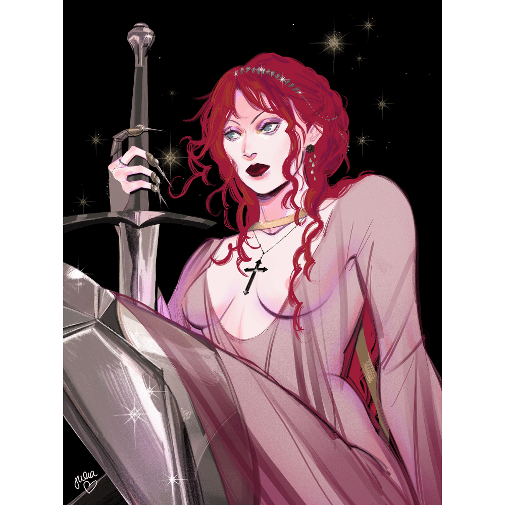 Image of Knight Print