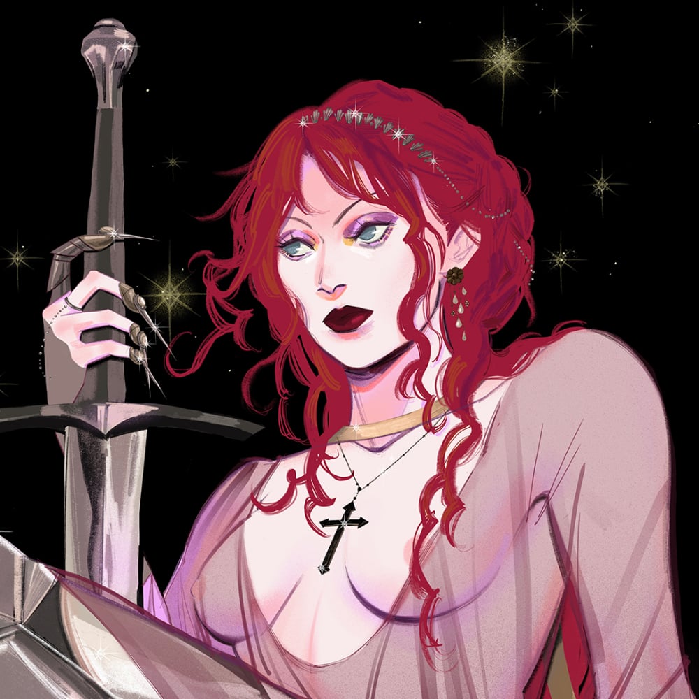 Image of Knight Print