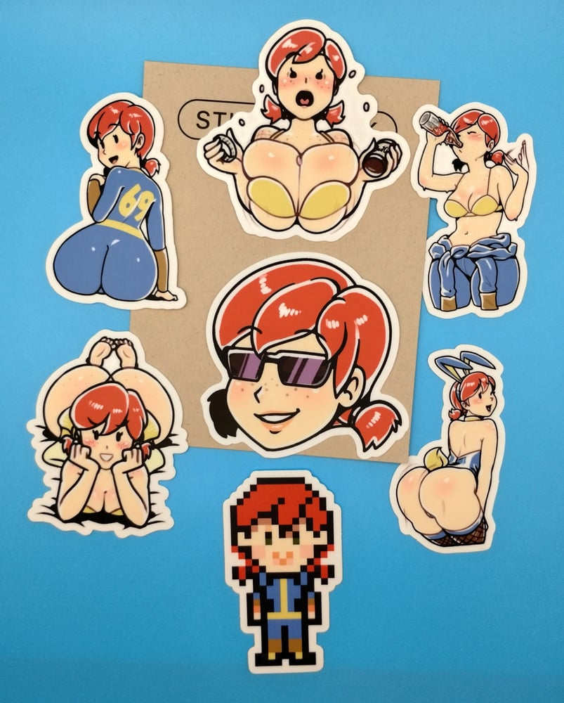 Image of Many Faces of Flare Sticker Pack by Revtilian