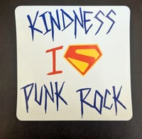 Punk Rock-Superman Sticker
