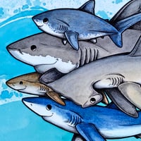 Image 2 of 8"x10" Print - Swim Together