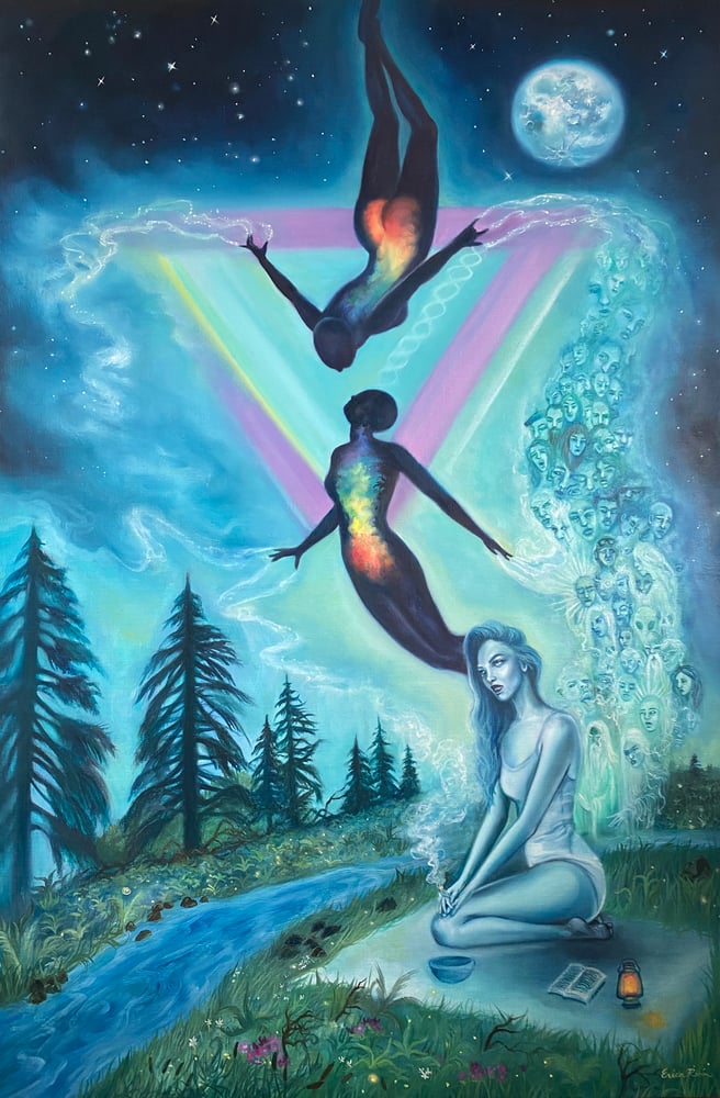 Image of Guardians Beyond the Veil ~ Prints & Original 