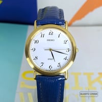 Image 2 of 2001 Seiko Spirit Vintage Gold Quartz Dress Watch (5E21-6000)