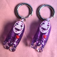 Image 4 of Kaonashi earrings