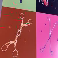 Image 3 of A3 Scissor Print