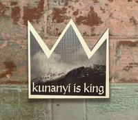 kunanyi is king - 12mm plywood laser cut crown