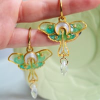 Image 1 of Luna Moth earrings