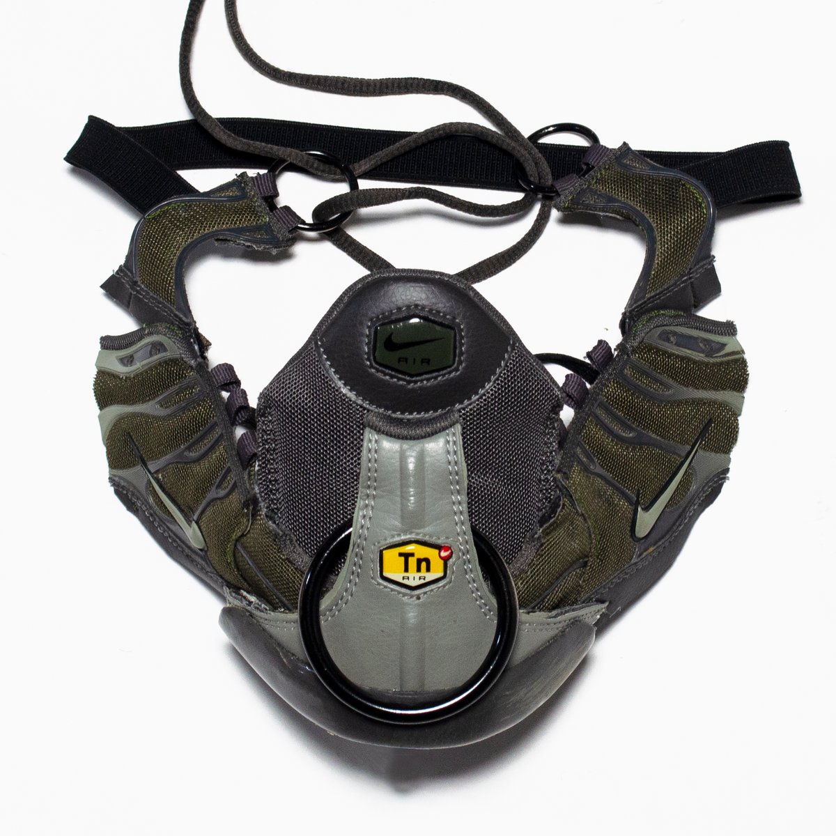 Image of RING MASK - KHAKI BLACK