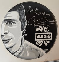 Image 1 of Oasis Signed Drum Head 