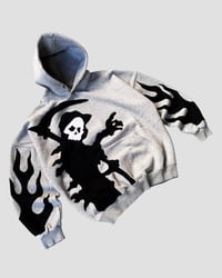 Image 2 of 1 OF 1 GRIM REAPER CUT&SEWN HOODIE SIZE XL