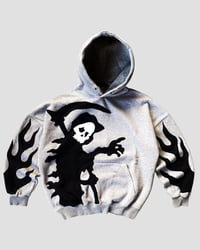 Image 1 of 1 OF 1 GRIM REAPER CUT&SEWN HOODIE SIZE XL