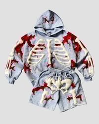 Image 1 of 1 OF 1 RIPPED TO THE BONES ONE SET SIZE L